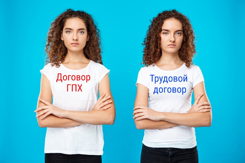 Трудовой договор и ГПХ: различия