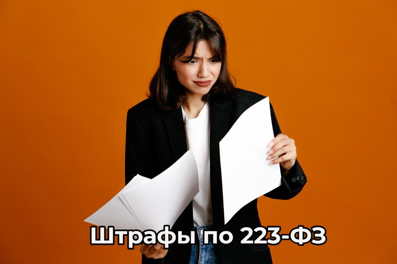 Штрафы по 223-ФЗ