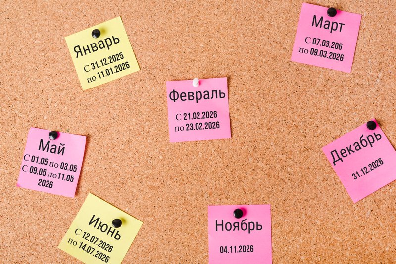 Выходные 2026