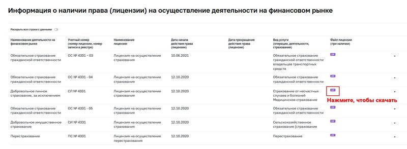 Лицензия проверка