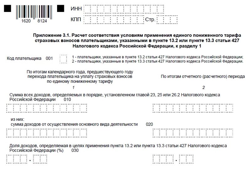 приложение 3.1 РСВ