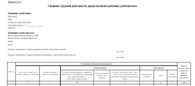 Бланк СТД-Р