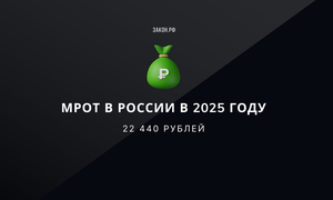МРОТ 2025 сумма