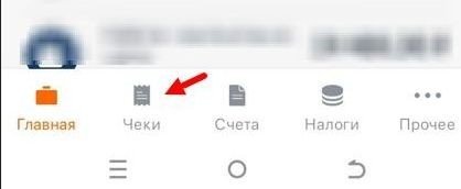 Мобильное приложение Чеки