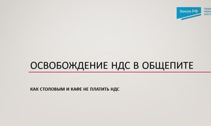НДС общепит