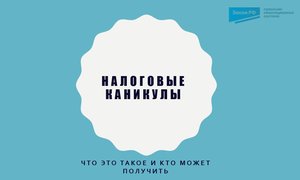 Налоговые каникулы