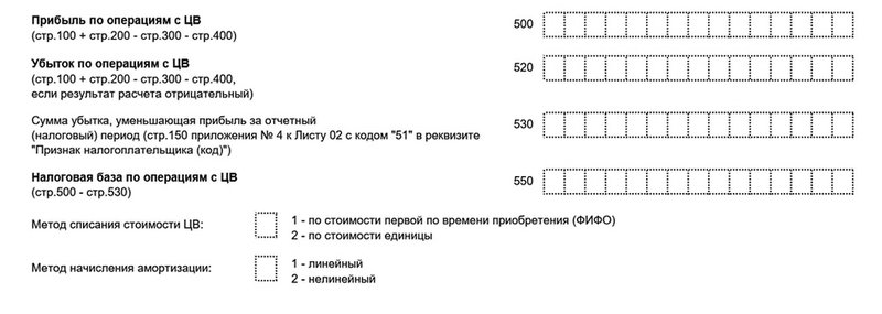 декларация цифр валюта